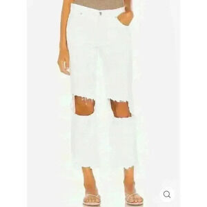 Free People Maggie Mid Rise Straight Jeans